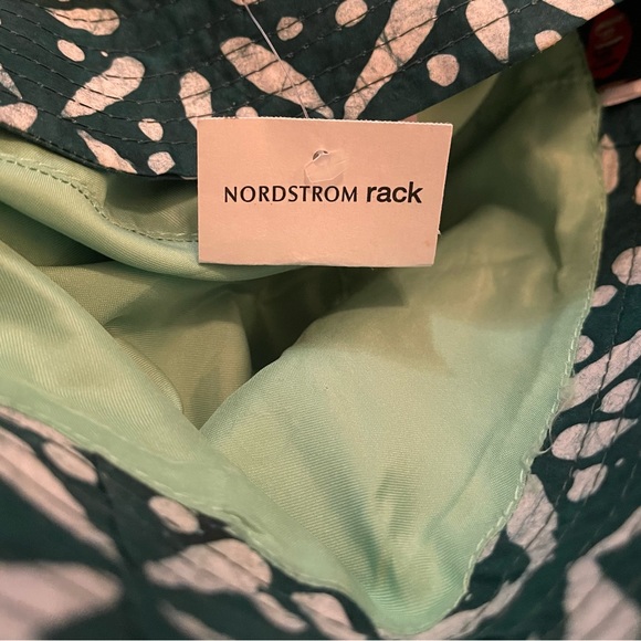 NWT Men's MEJI MEJI Green/White Lagos Cotton Bucket Hat One Size - Picture 10 of 10